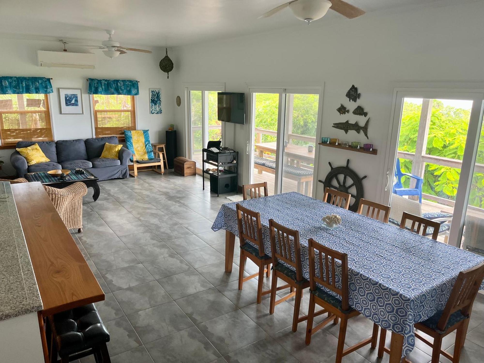 Вилла House Of Blue At Turtle Cove Long Island Bahamas Экстерьер фото
